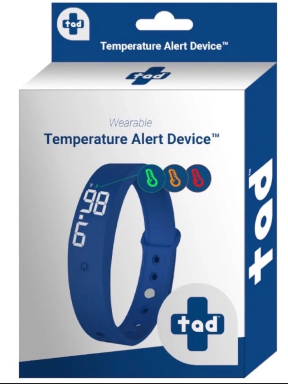 tad Temperature Alert Device Wearable Thermometer